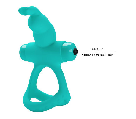 Passionate Figgy Anillo para el Pene con Vibración