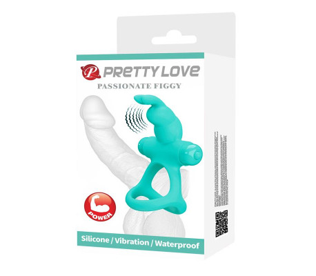 Passionate Figgy Anillo para el Pene con Vibración