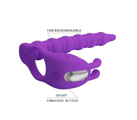 Blackney Anillo para el Pene con Vibación