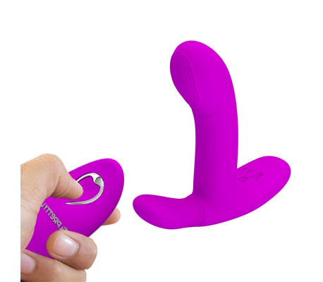 Geri Estimulador con Vibración y Licking con Control Remoto