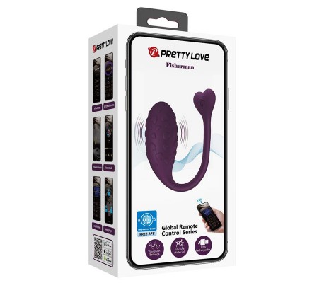 Fisherman Huevo Vibrador con APP