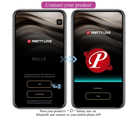 Fisherman Huevo Vibrador con APP