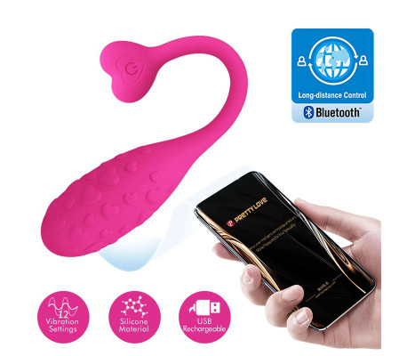 Fisherman Huevo Vibrador con APP
