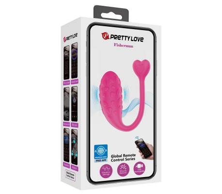 Fisherman Huevo Vibrador con APP
