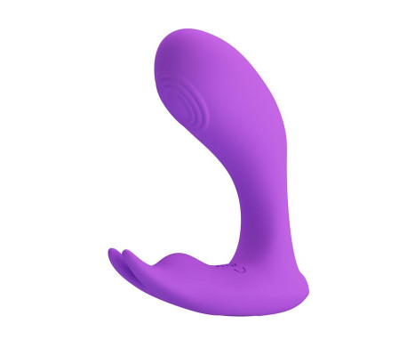 Idabelle Estimulador con Vibración y Pulsación Control Remoto