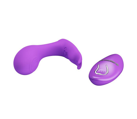 Idabelle Estimulador con Vibración y Pulsación Control Remoto