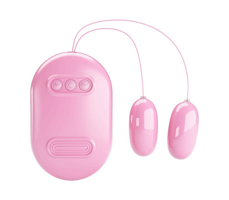 Fun Box Balas Vibradoras con Control Remoto Rosa