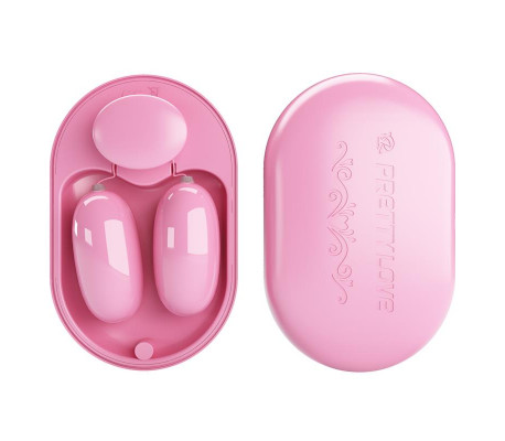 Fun Box Balas Vibradoras con Control Remoto Rosa