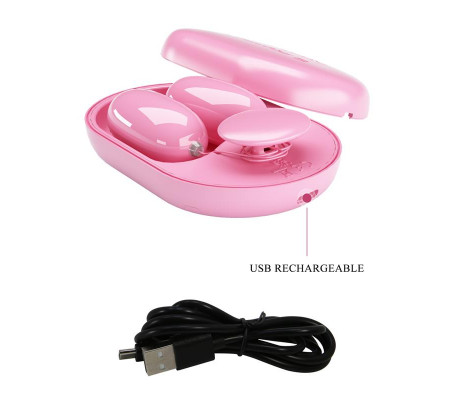 Fun Box Balas Vibradoras con Control Remoto Rosa