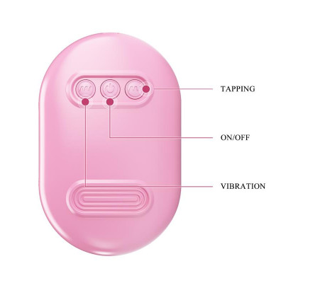 Magic Box Huevo Vibrador y Estimulador con Tapping
