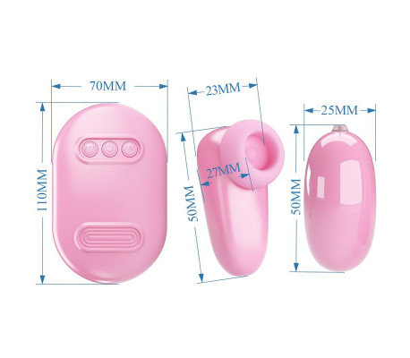 Magic Box Huevo Vibrador y Estimulador con Tapping