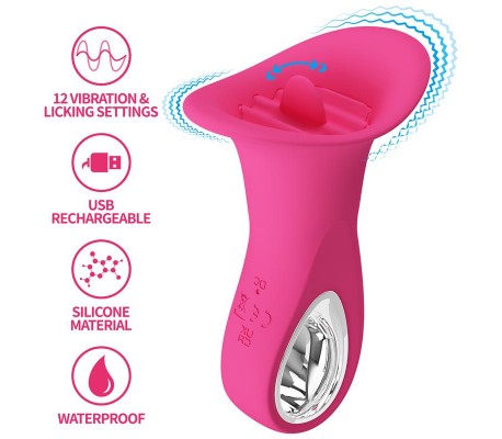 Clyde Vibrador Oral con Lengua
