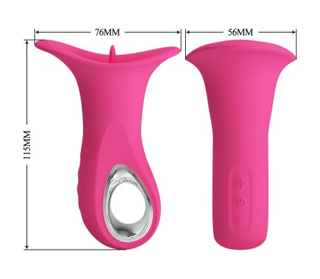 Clyde Vibrador Oral con Lengua
