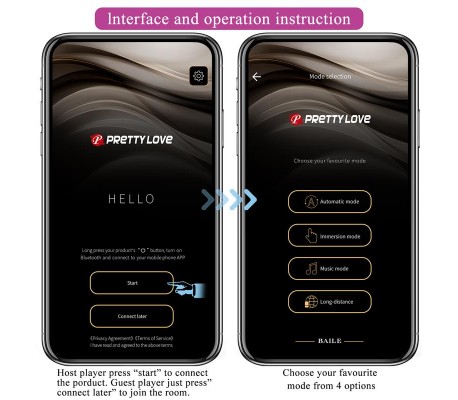 Leviathan Huevo Vibrador con APP