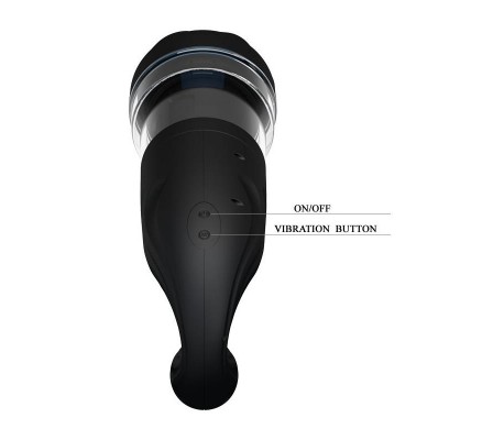 Pretty Love Masturbador Breton Negro