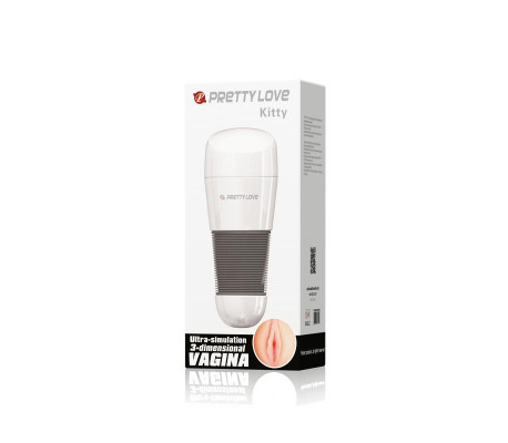 Masturbador Kitty Blanco Vagina