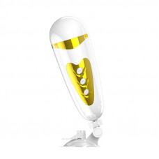 Pretty Love Masturbador Sally Blanco y Dorado