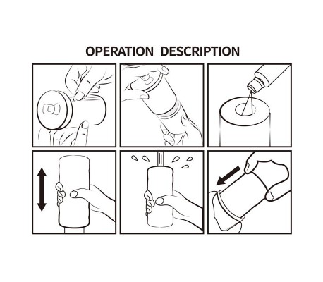 Masturbador Manual en Lata 3D