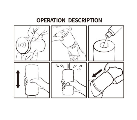 Masturbador Manual en Lata 3D