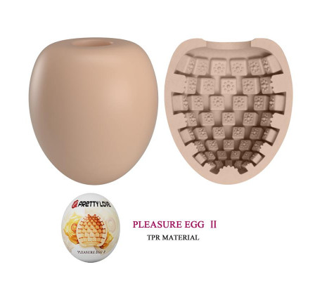 Huevo Masturbador Pleasure Egg II Naranja
