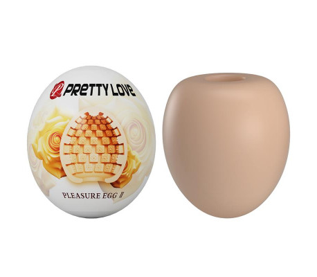 Huevo Masturbador Pleasure Egg II Naranja