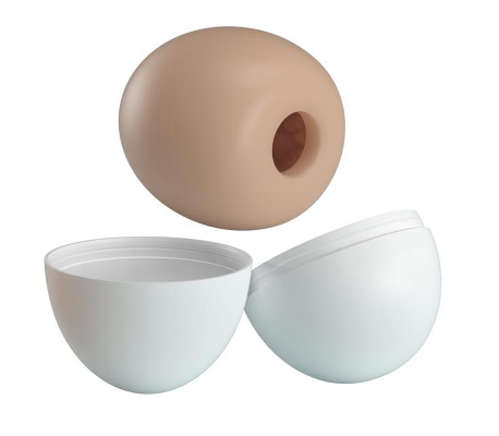 Huevo Masturbador Pleasure Egg II Naranja