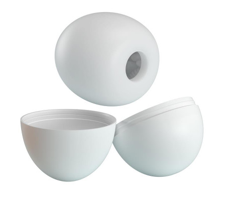 Huevo Masturbador Pleasure Egg III Blanco