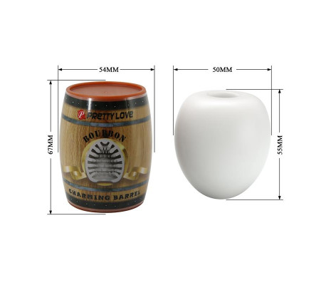 Masturbador Manual Bourbon Barrel