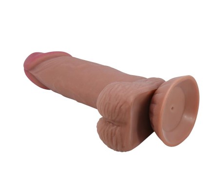 Dildo Realista Piel Deslizante Retractil 8,1