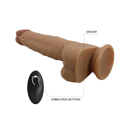 Jonathan Dildo con Vibración y Empuje Control Remoro