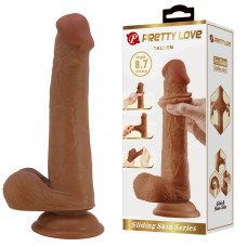 Tallen Dildo con Piel Deslizante-Retractil 22 cm