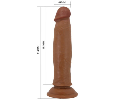 Dildo con Piel Deslizante 21.4 cm