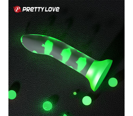 Dildo que Brilla en la Oscuridad Romantic Rendezvous