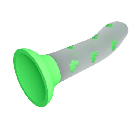 Dildo que Brilla en la Oscuridad Romantic Rendezvous