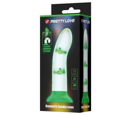 Dildo que Brilla en la Oscuridad Romantic Rendezvous