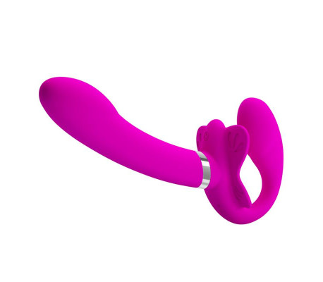 Valerie Vibrador para Parejas sin Arnés USB
