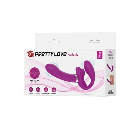 Valerie Vibrador para Parejas sin Arnés USB