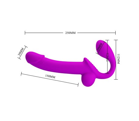 Kelpie Arnés sin Tiras Función de Squirting