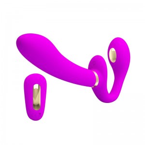 Thunderbird Vibrador para Parejas sin Arnés con Control Remoto