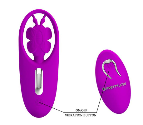Dancing Butterfly Estimulador para Braguita con Control Remoto