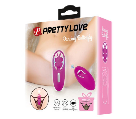 Dancing Butterfly Estimulador para Braguita con Control Remoto