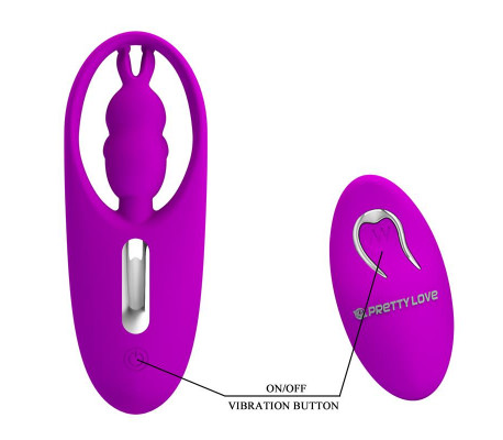 Wild Rabbit Estimulador para Braguita con Control Remoto