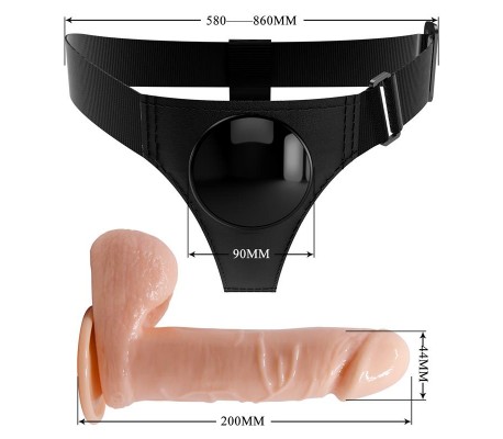 Tom Arnés con Dildo 7.4