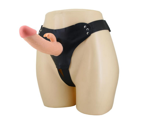 Arnés con Dildo Hueco 19 cm Mavis