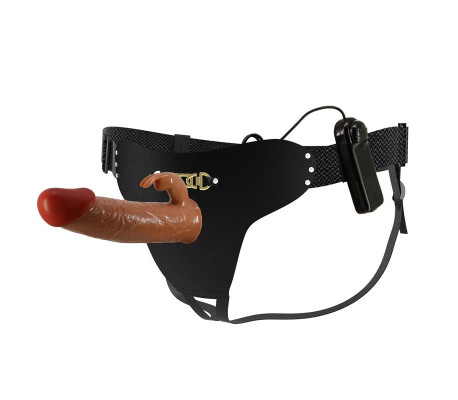 Arnés con Dildo Hueco y Vibración 7.4 Mavion