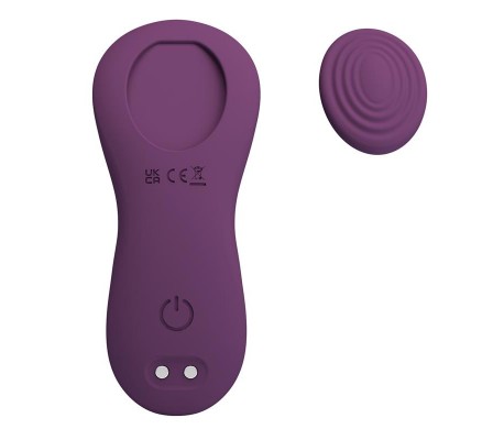 Mane Vibrador de Braguita con App Púrpura