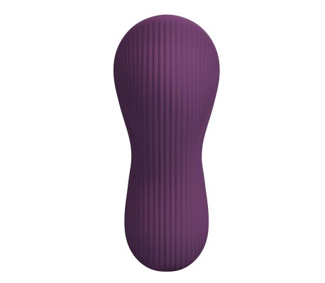 Mane Vibrador de Braguita con App Púrpura