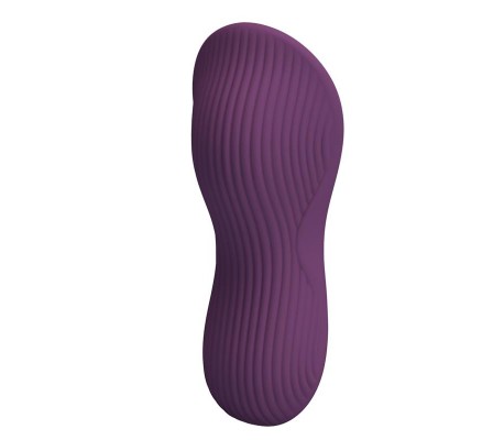 Mane Vibrador de Braguita con App Púrpura