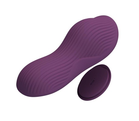 Mane Vibrador de Braguita con App Púrpura