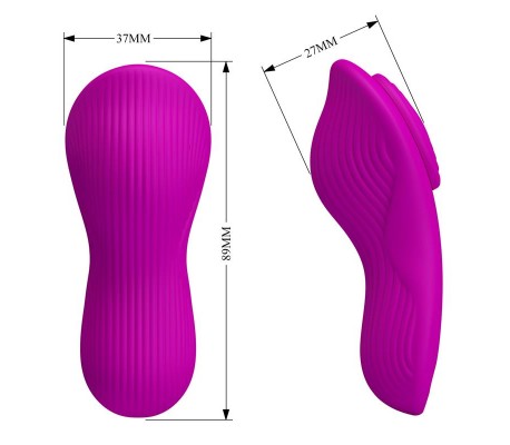 Romario Vibrador para Braguita Control Remoto